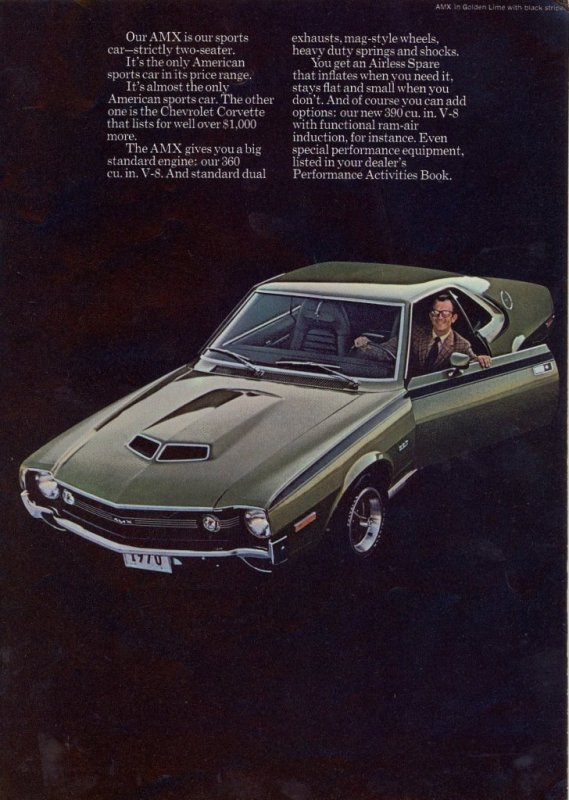 1970 AMC Sales Brochure page 13