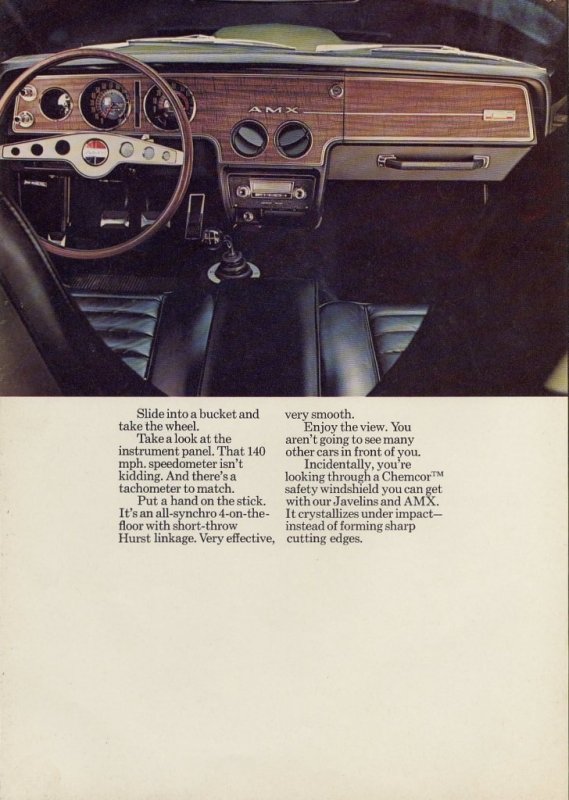 1970 AMC Sales Brochure page 14