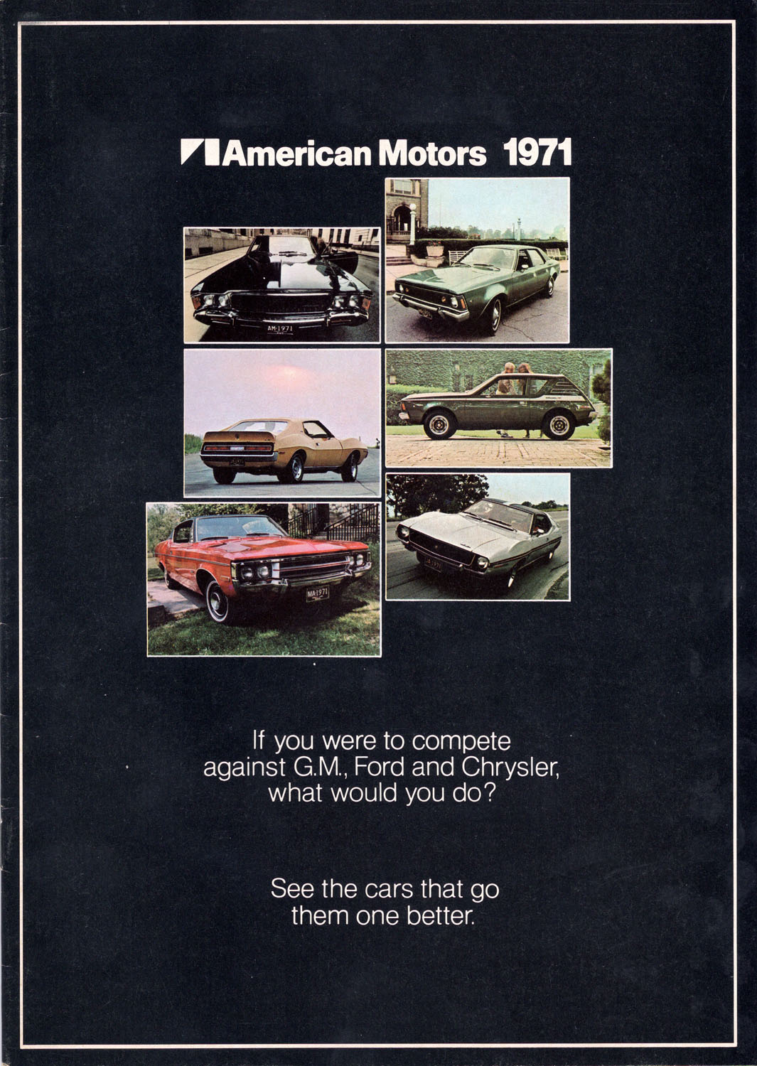 1971 AMC Sales Brochure cover