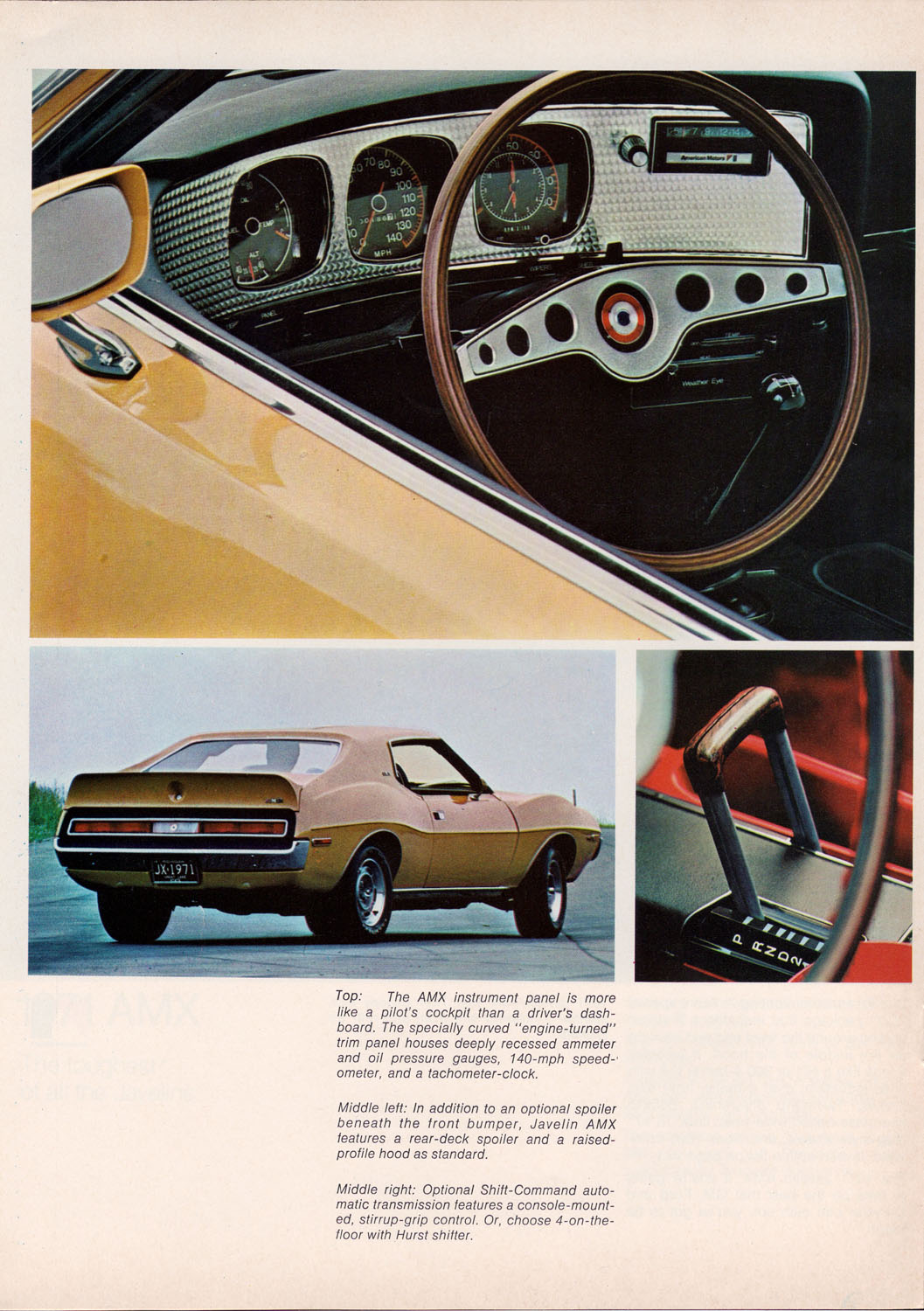 1971 Javelin Sales Brochure page 4
