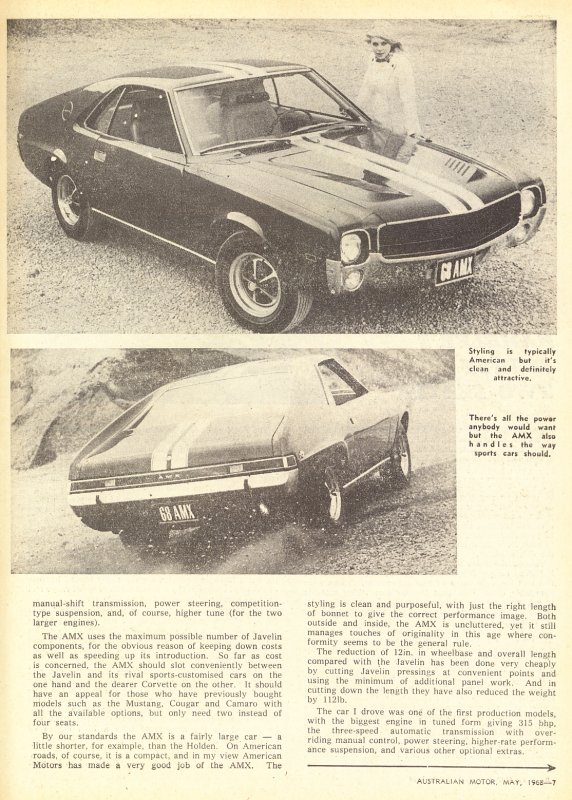 Australian Motor May 1968 page 2