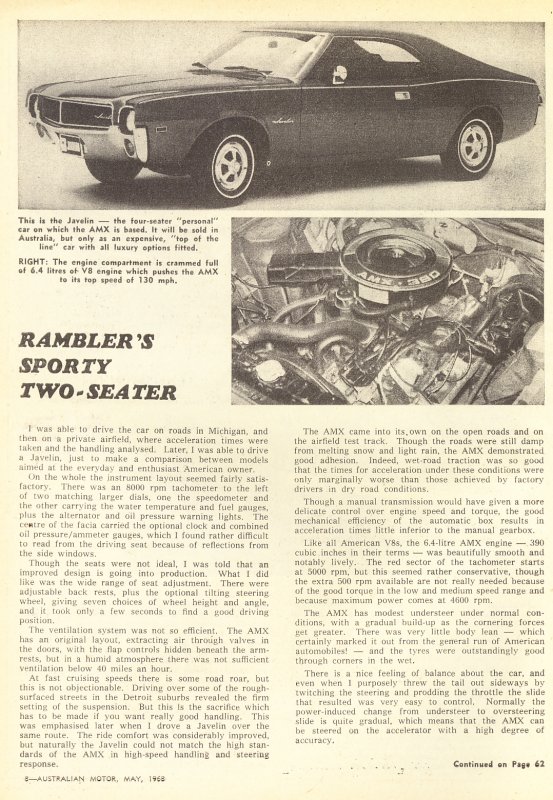 Australian Motor May 1968 page 3