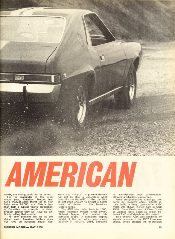 Modern Motor May 1968 page 2