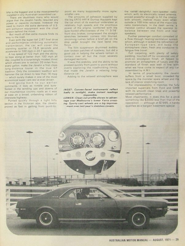 Motor Manual August 1971 page 2