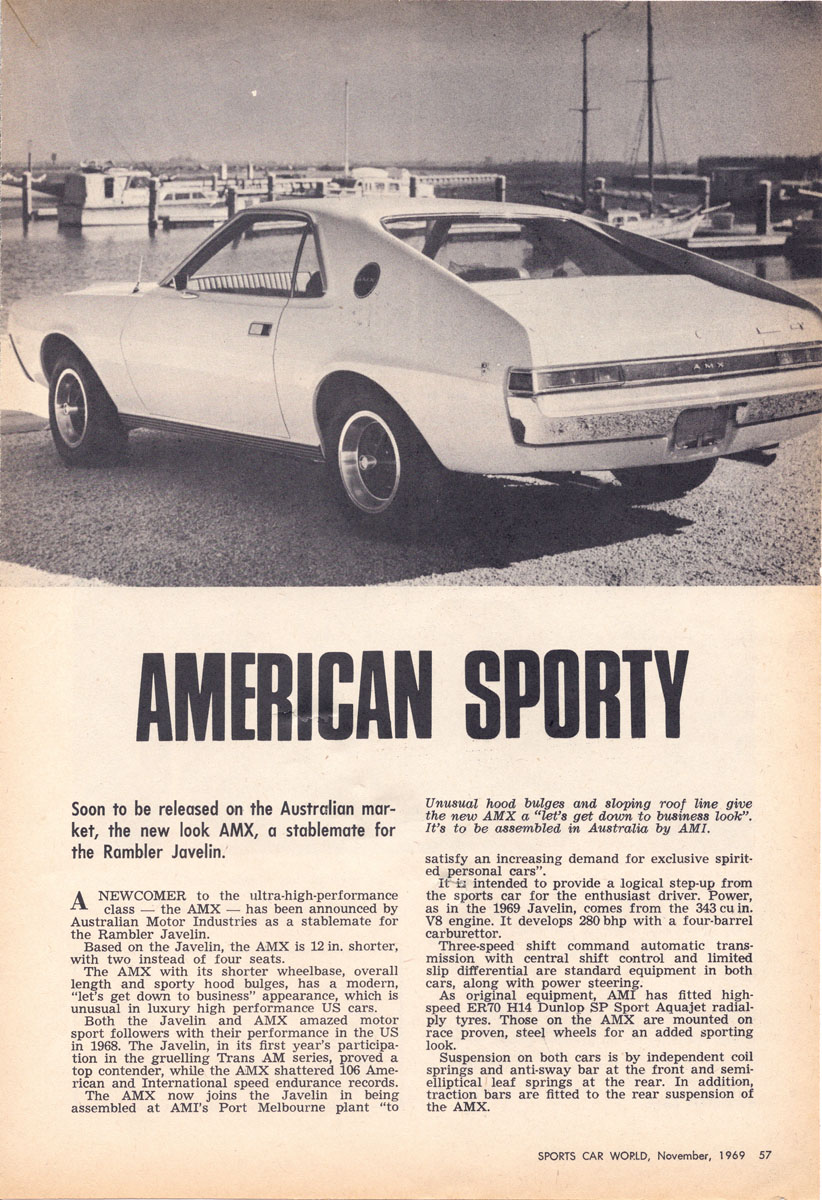 Sports Car World November 1969 1