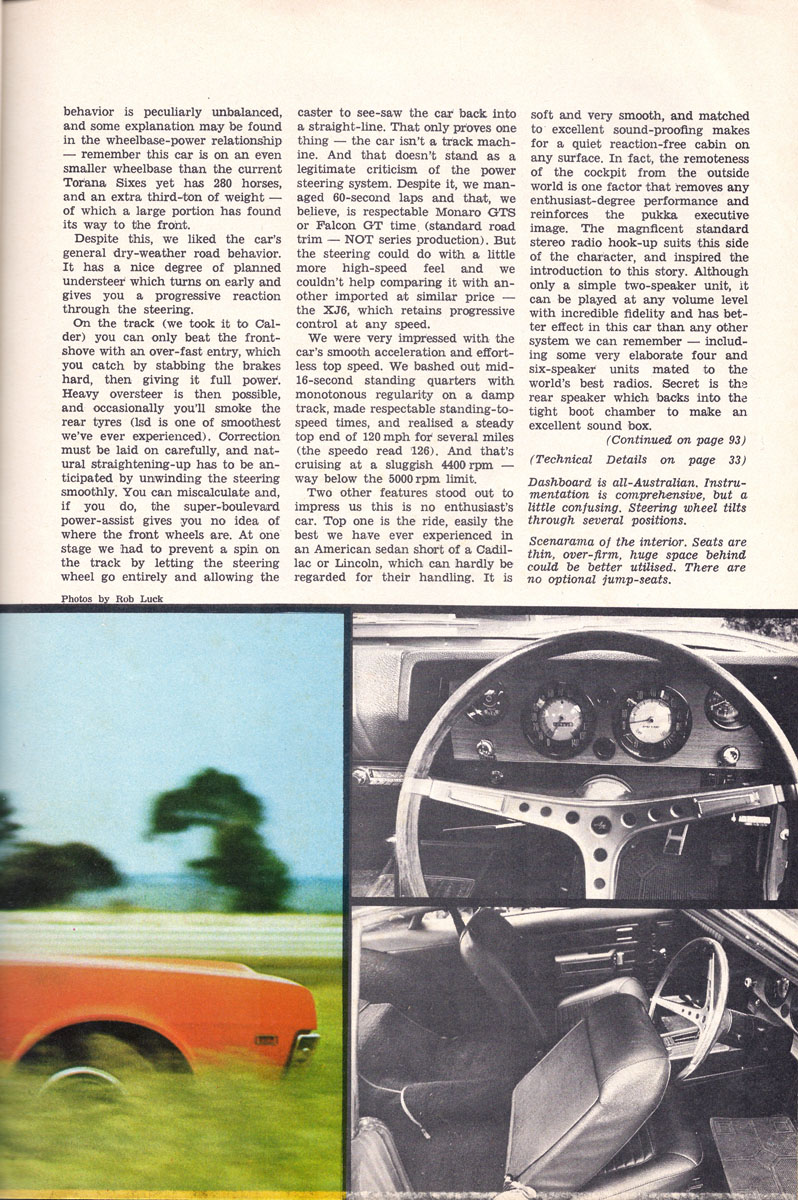 Wheels Magazine February 1970 page 4