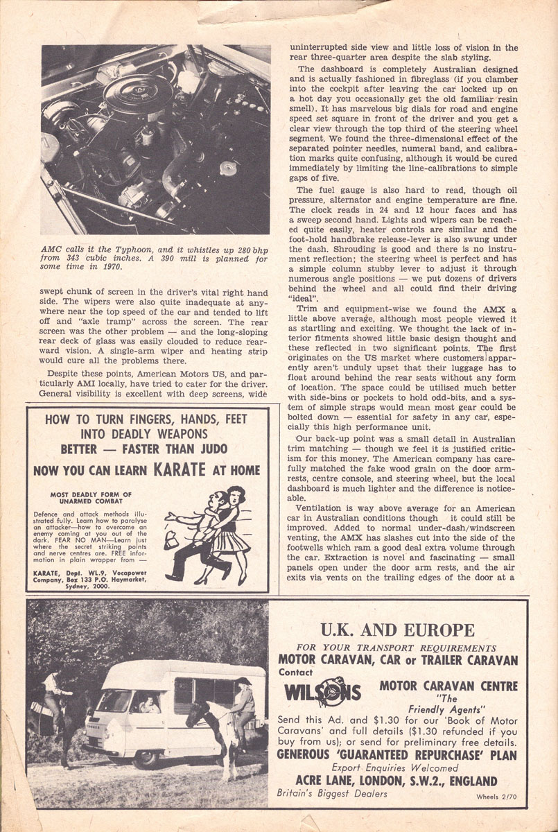 Wheels Magazine February 1970 page 6