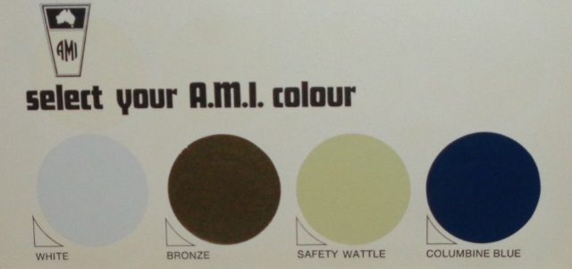 AMI Paint Information